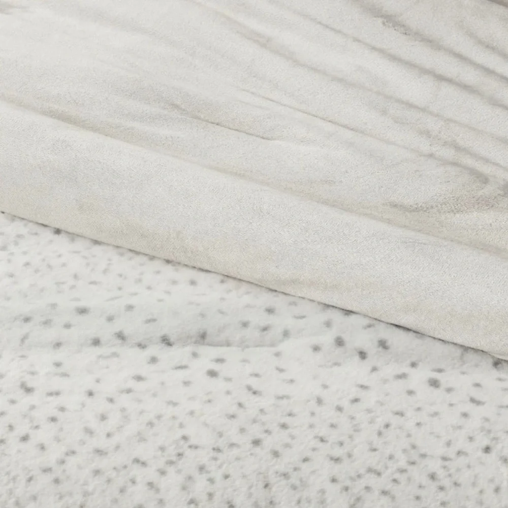 Threshold Faux Fur Comforter bedding set